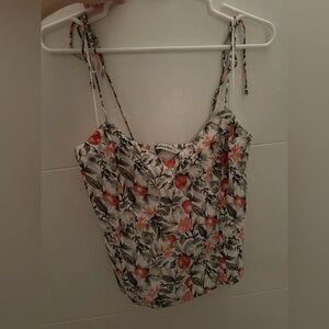NWT Abercrombie Tie-Strap V-Neck Cami